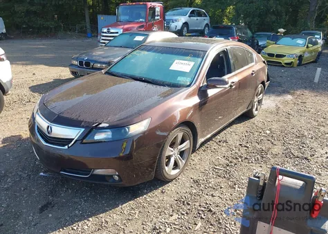 2012 Acura Tl 3.5 из США, поврежденный, VIN 19UUA8F75CA004465